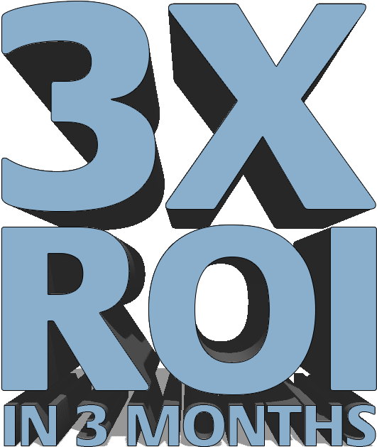 3x Return On Investment 3 Months App Store - App Store Optimization (800x800), Png Download