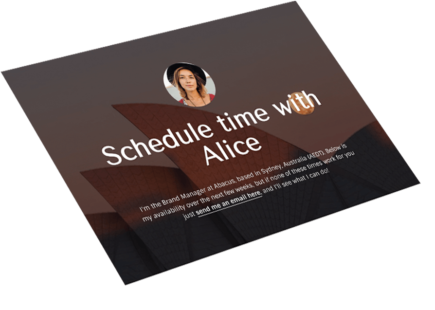 Hubspot Meeting Schedule Template Ipad - Graphic Design (1300x743), Png Download
