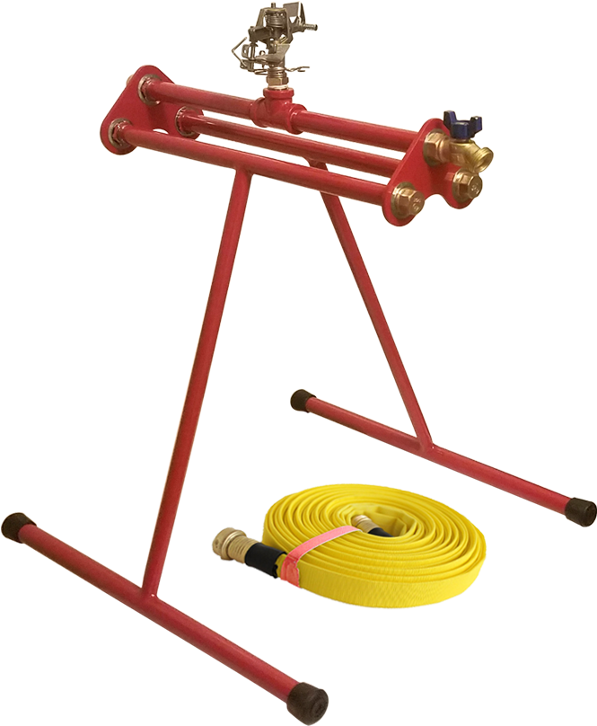 Rooftop Sprinkler Wildfire Protection System Ember - Fire Sprinkler System (1000x1000), Png Download