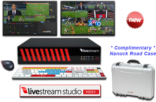 Hd 51 Parallax - Livestream Studio Hd51 4k (650x500), Png Download