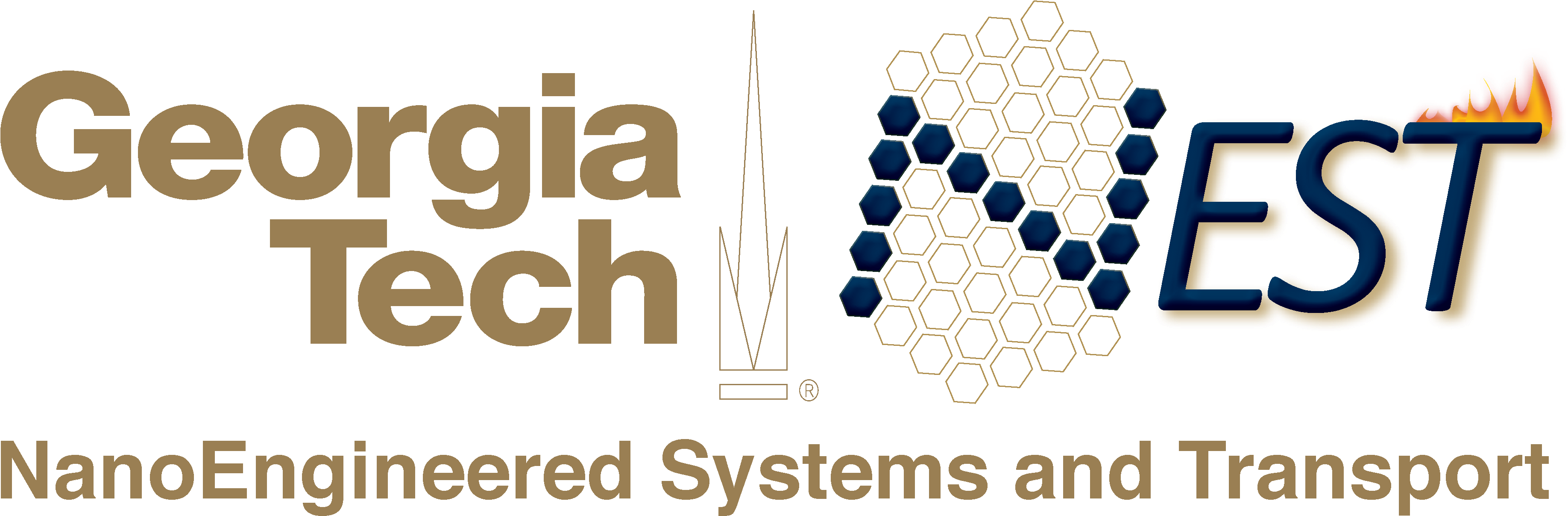 Golden Nest Logo - Georgia Tech Logo (3704x1255), Png Download