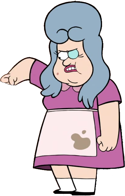 Lazy Susan Appearance - Gravity Falls Susan (423x633), Png Download