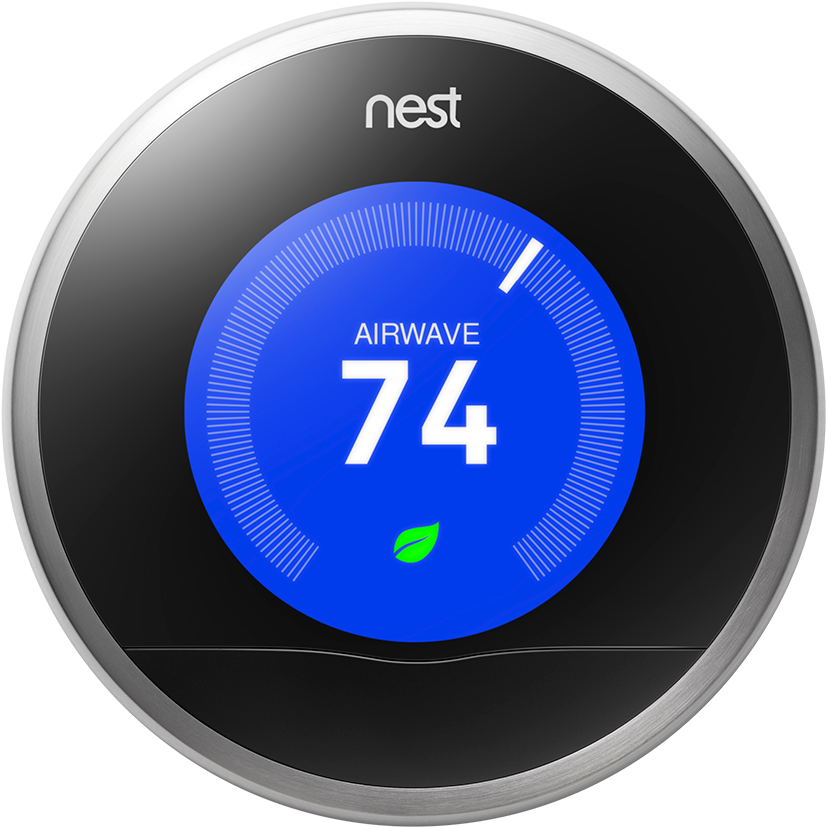 Nest Thermostat Png (1000x1000), Png Download