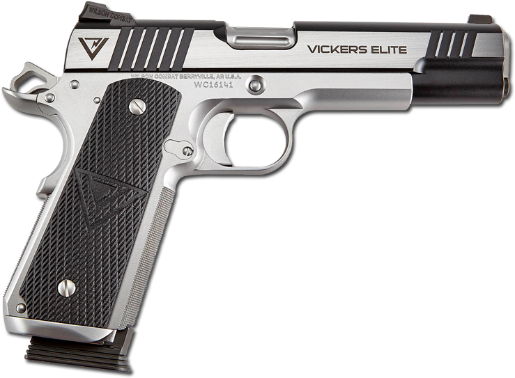 Wilson Combat Vickers Elite 1911 9mm - Para Ordnance P16 40 Stainless (750x750), Png Download
