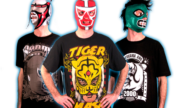 Lucha Libre T-shirts - Lucha Libre T Shirt (580x362), Png Download