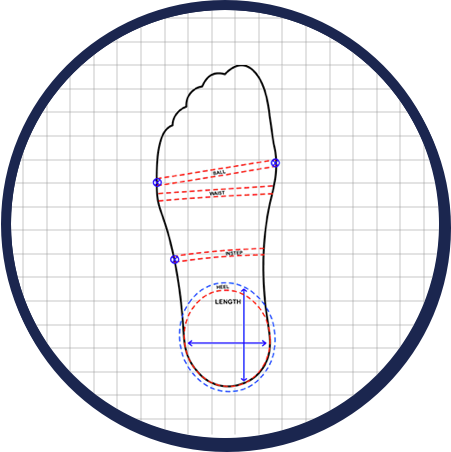 Custom Fit - Circle (451x452), Png Download