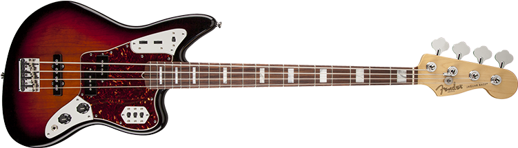 Fender Jag Bass - Squier Jaguar Bass Red (768x270), Png Download