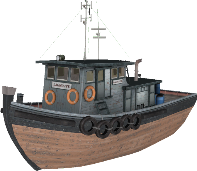 Lagniappe - Left 4 Dead Boat (689x600), Png Download