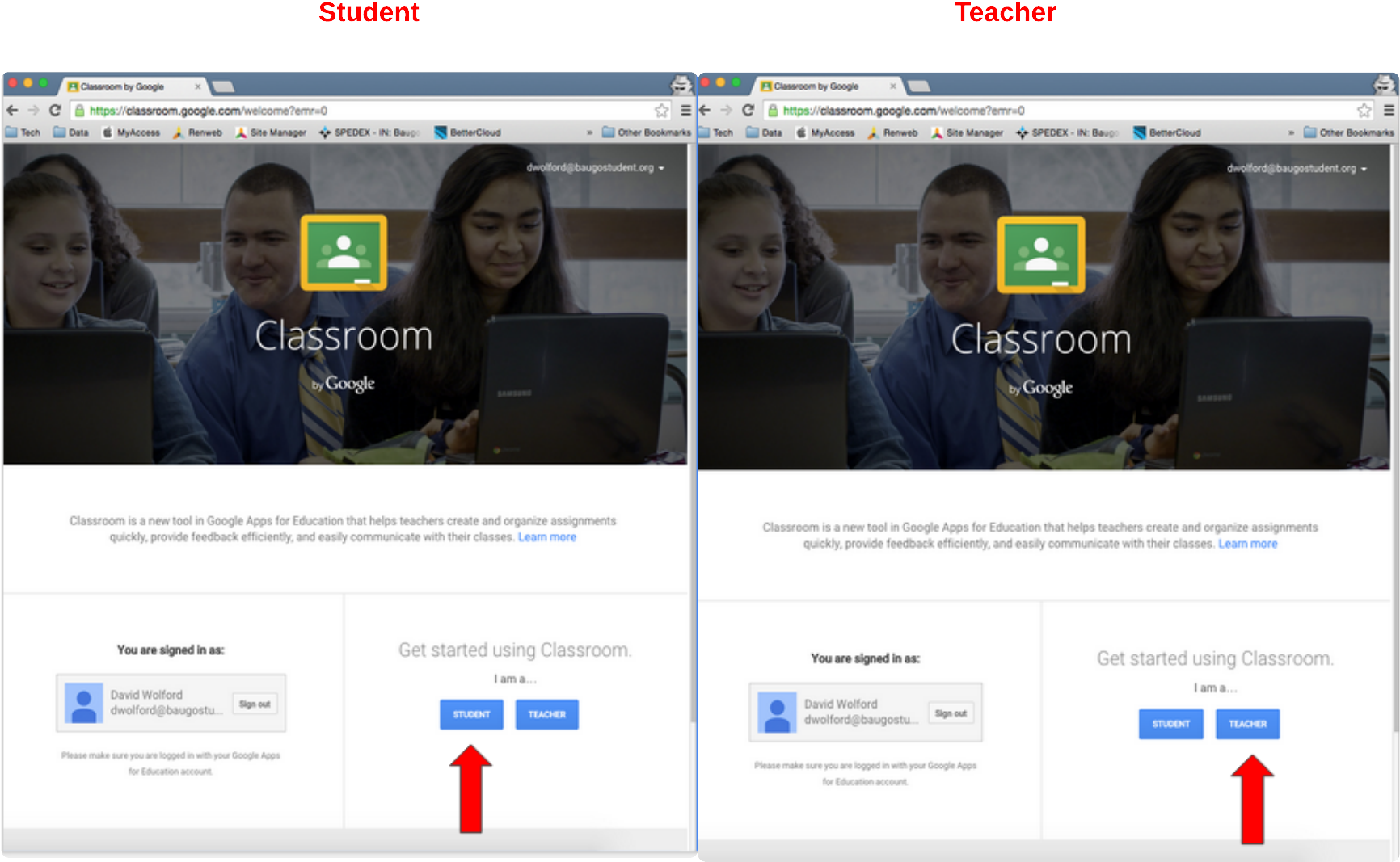 Creating A Class - Google Classroom Front Page (1881x1236), Png Download
