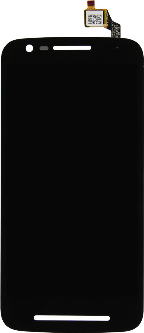 Motorola Moto E3 Power Black Display Assembly - Mobile Phone (1200x1200), Png Download