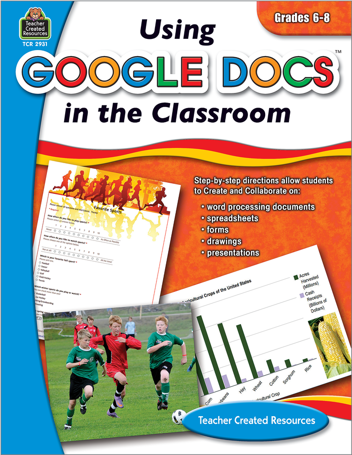 Tcr2931 Using Google Docs In The Classroom Grade 6-8 - Using Google Docs In The Classroom, Grades 6-8 (900x900), Png Download