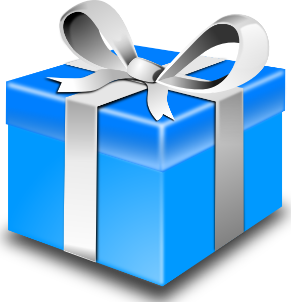 Prize Clipart Mystery Prize - Gift Clipart (576x597), Png Download
