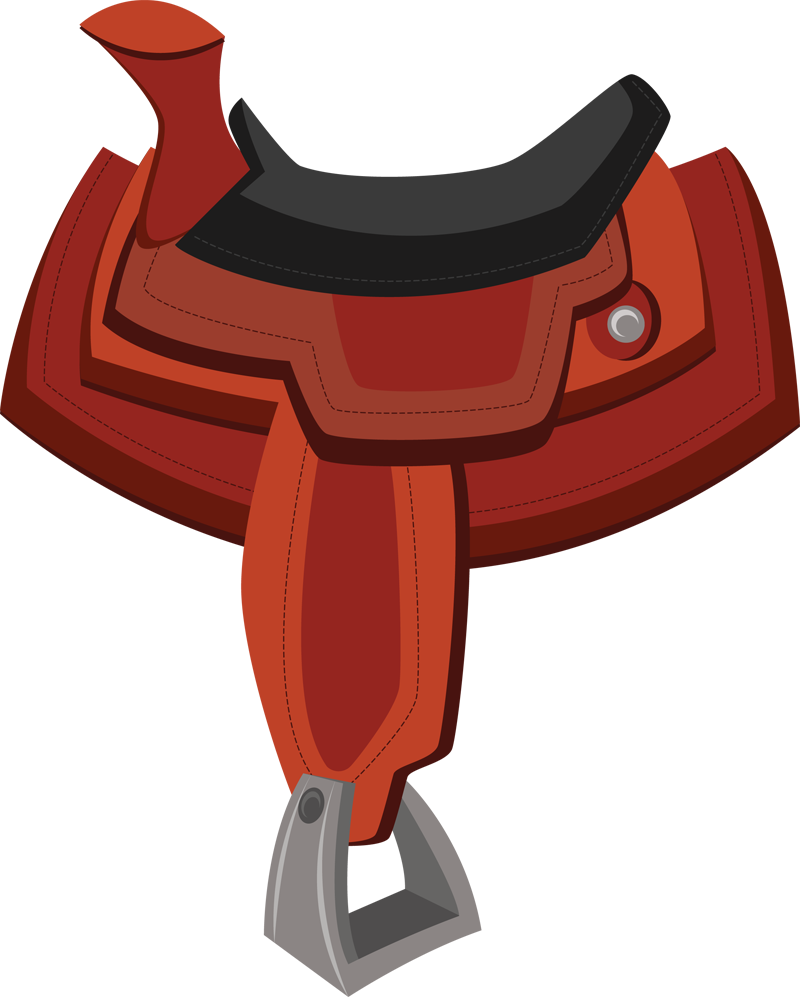 Saddle - Saddle Clipart (800x997), Png Download