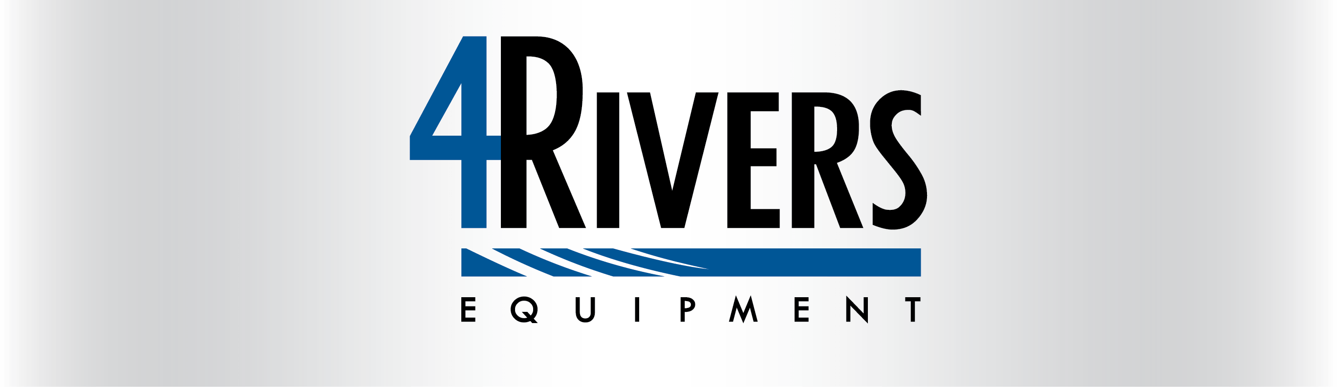 Graphic4r Stripe Fade@360x-8 - 4rivers Equipment Logo (2736x793), Png Download