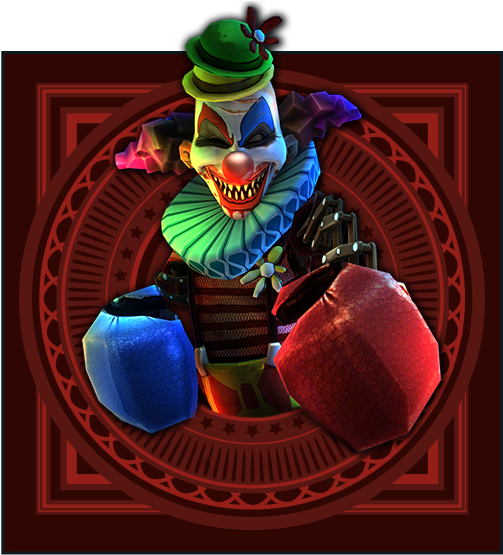 Kreepy The Klown - Block N Load Kreepy The Clown (600x600), Png Download