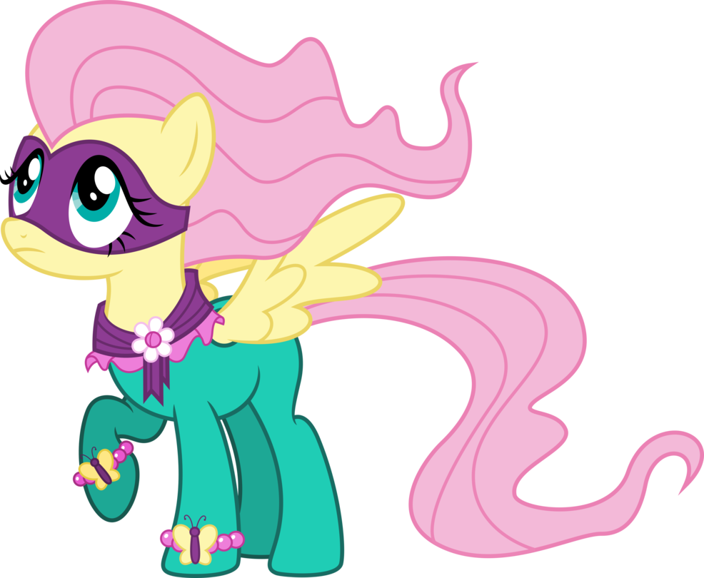 Saddle Rager - My Little Pony Power Ponies Fluttershy (986x810), Png Download