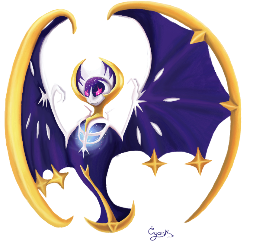 Png - Transparent Lunala (1024x1024), Png Download