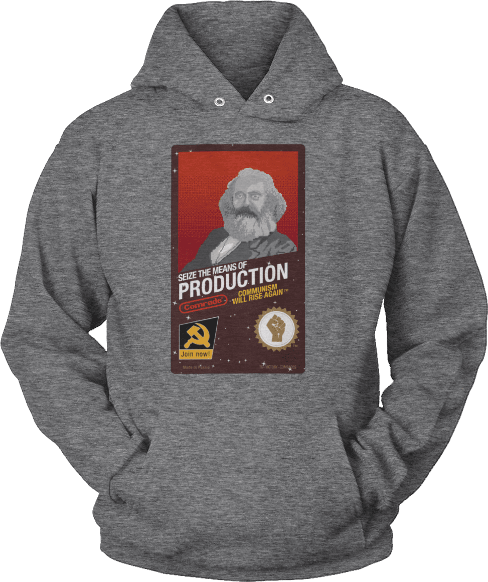Seize The Means Of Production - Im Here For The Gang Bang Hoodie (1200x1200), Png Download