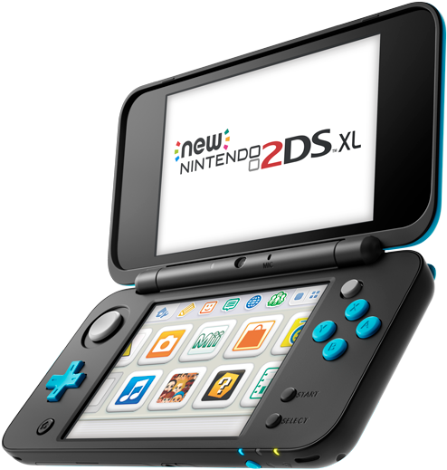 Picture Download Features Nintendo Ds Information Details - New Nintendo 2ds Xl Black (638x638), Png Download