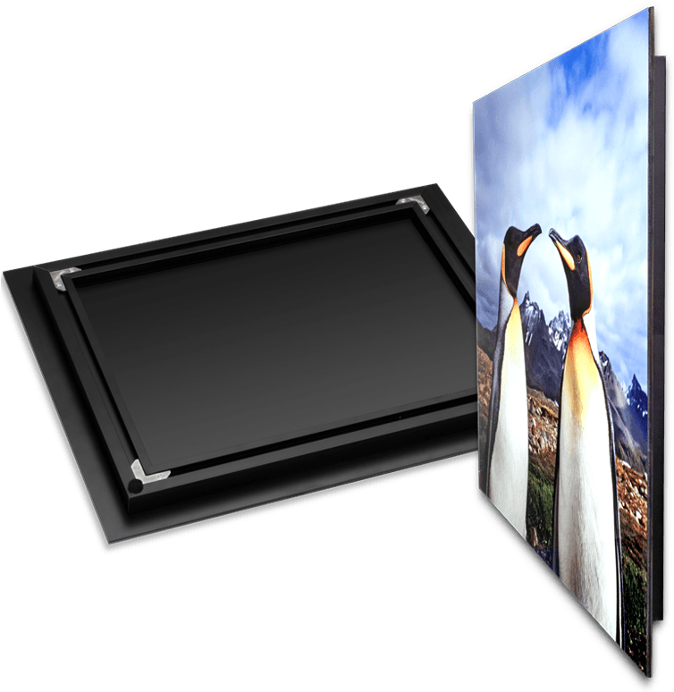Frame Or Float Mount Hanger - Bay Photo Inset Frame (871x789), Png Download