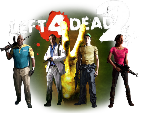 Left 4 Dead - Left 4 Dead 2 (480x383), Png Download