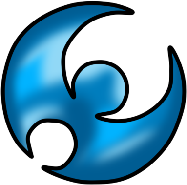 Deluxe Moon And Sun Wallpaper Pokmon Moon Lunala Luna - Pokemon Moon Lunala Luna Emblem (400x391), Png Download