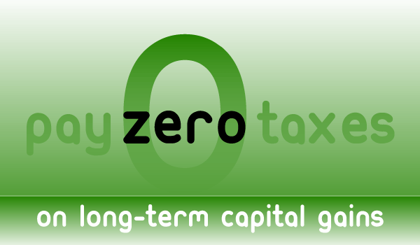Would You Like To Pay Zero Tax On Long-term Capital - Graphic Design (600x350), Png Download
