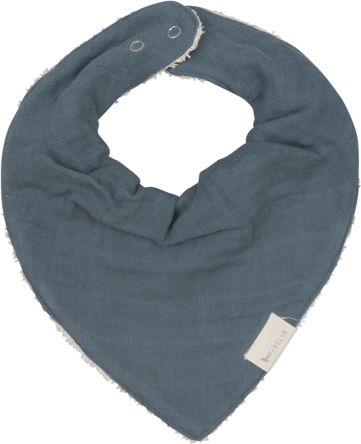 Bandana Bib Blue Spruce - Fabelab Savlesmæk Frotté (1024x1024), Png Download