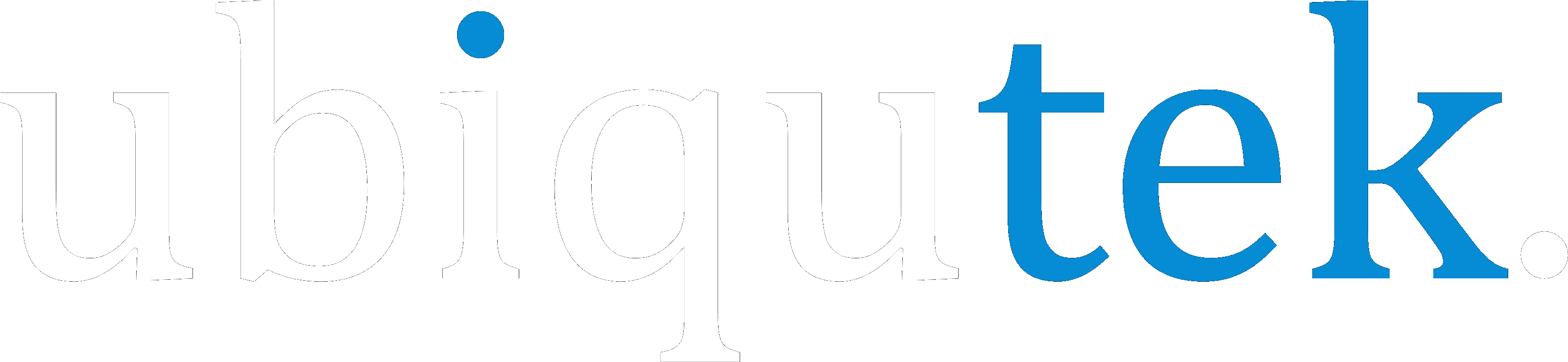 Ubiqutek Logo Standard Black Png Original T - Mashable (3508x1417), Png Download