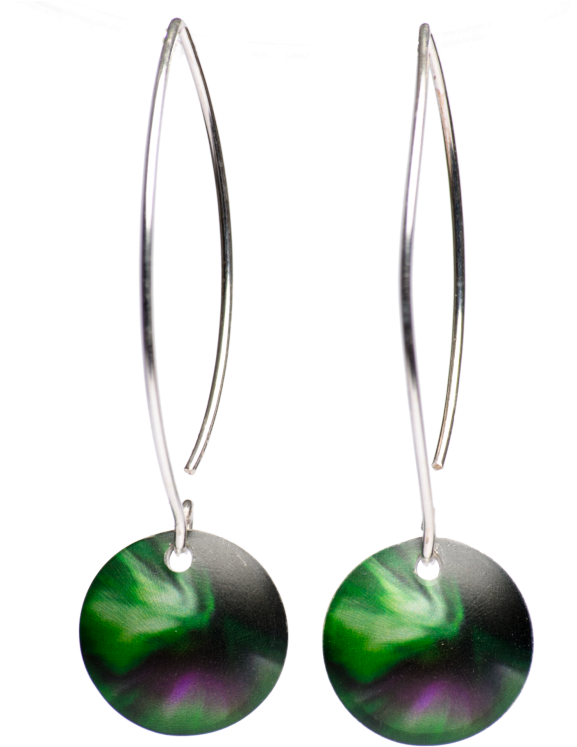 Aurora Borealis Jewelry - Earring (800x800), Png Download