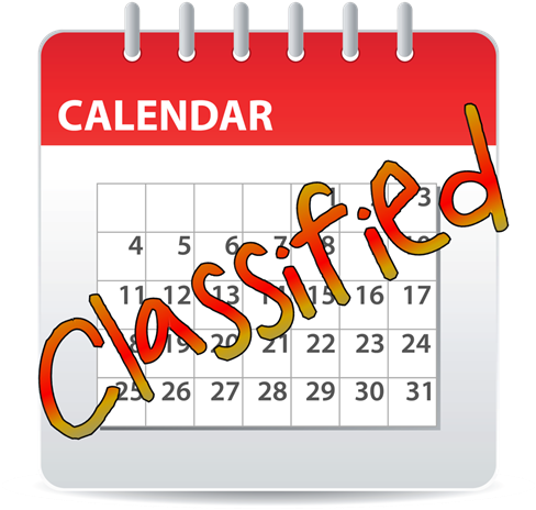 Classified Calendar Clip Art - 2011 (600x531), Png Download