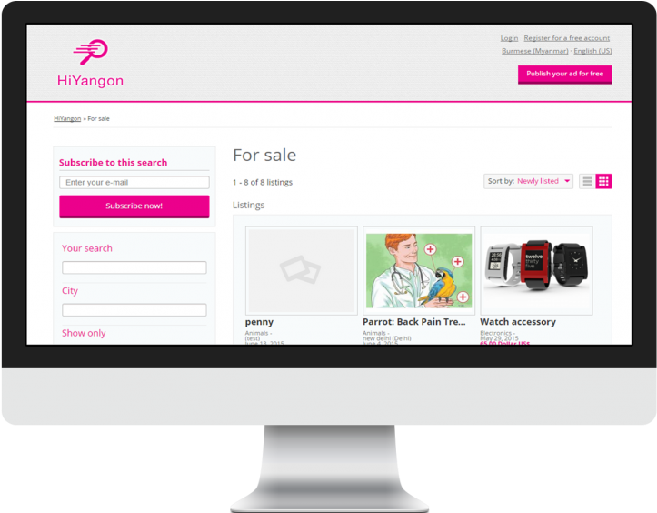 Classified Web Mobile App Design Using Osclass Platform - Teachertube Video (750x563), Png Download