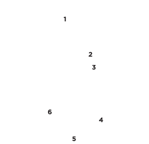 Map Image - Black-and-white (556x516), Png Download