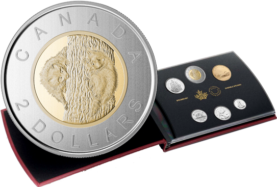Special Edition Specimen Set - 2016 Canadian Specimen Coin Set (570x570), Png Download