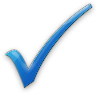 Blue Check Icon Png - Tick Png Image Blue (420x420), Png Download