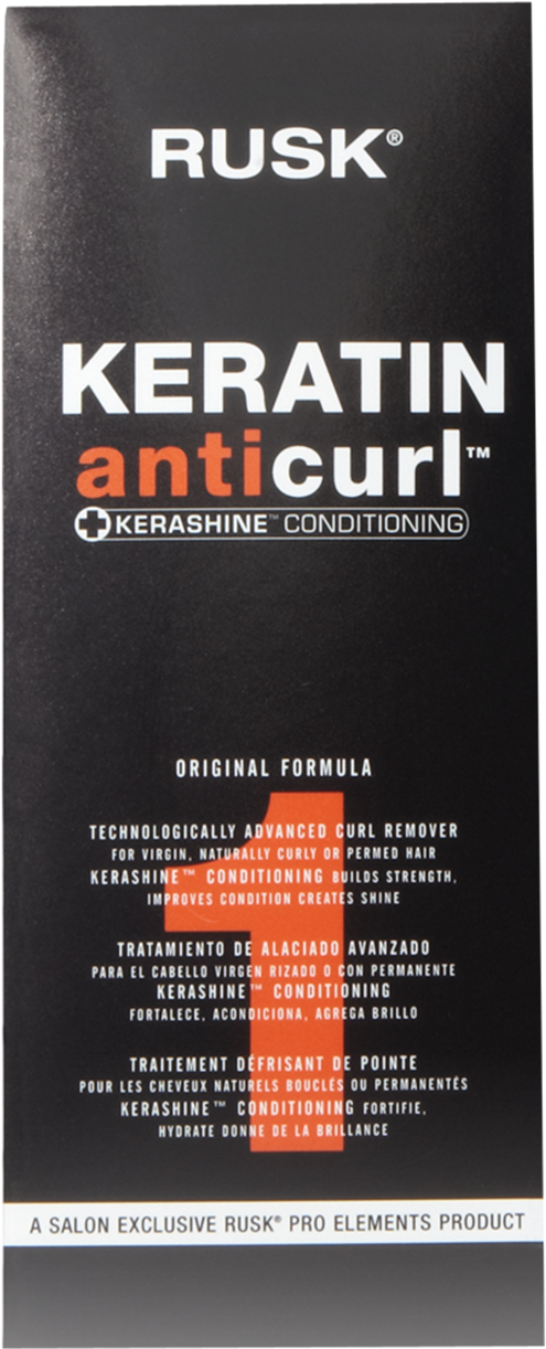 Anti Curl - Rusk Keratin Anticurl Kerashine (1600x1600), Png Download