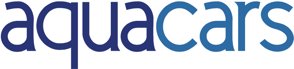 Aqua-logo - Aqua Cars Taxi (1027x241), Png Download