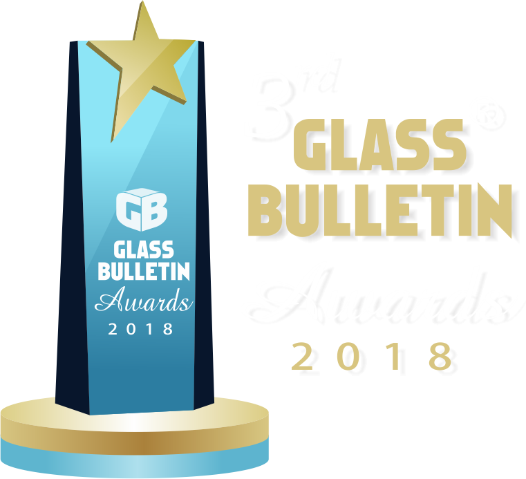 Logo Gba 2018 P - China Glass Network (761x693), Png Download