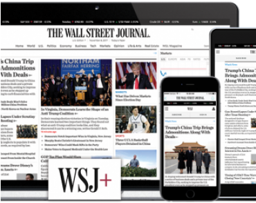 Google Sets Up “news Initiative” To Censor Political - Wall Street Journal (369x410), Png Download