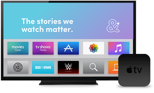 Seed&spark Now Available On Appletv And Roku - Apple Tv App Series (520x314), Png Download