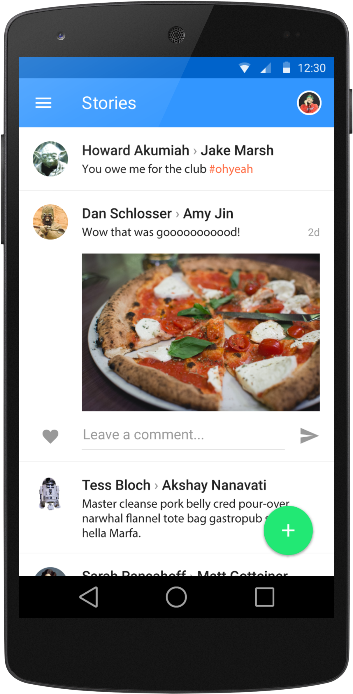 Designing For Venmo Included A Lot Of Exploratory Features - La Pizza 2017 Calendario Da Parete (edizione Italia) (1690x2857), Png Download