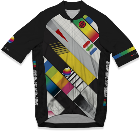 Rewind Men's Jersey - Cycling Jersey (600x593), Png Download