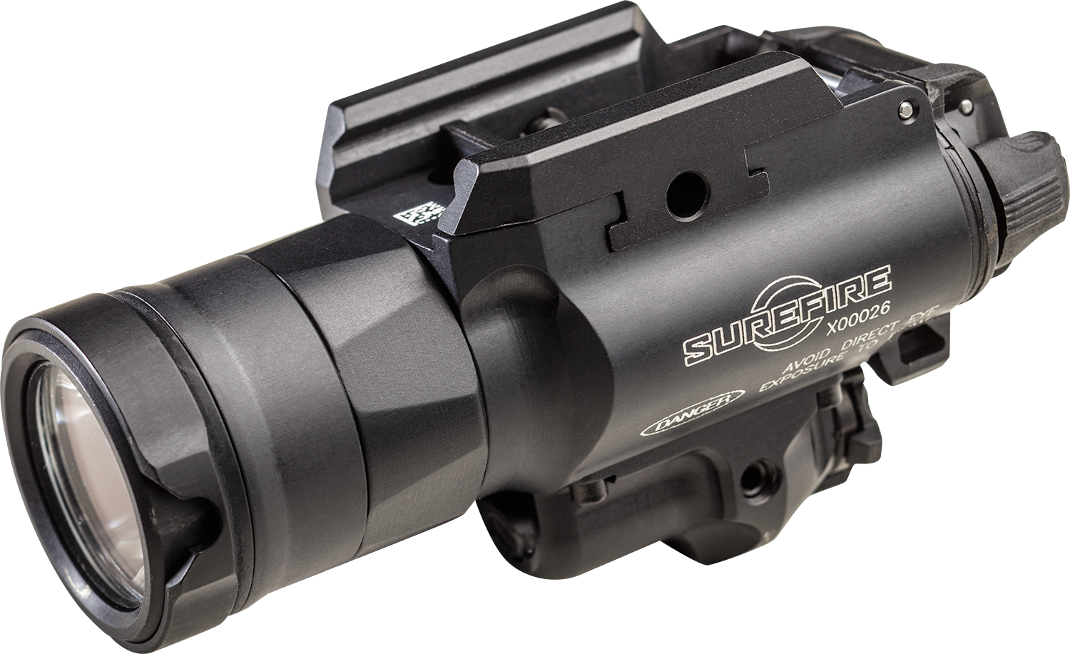 Ultra High Output White Led Red Laser Weaponlight - Surefire X400uh A Gn (1500x917), Png Download