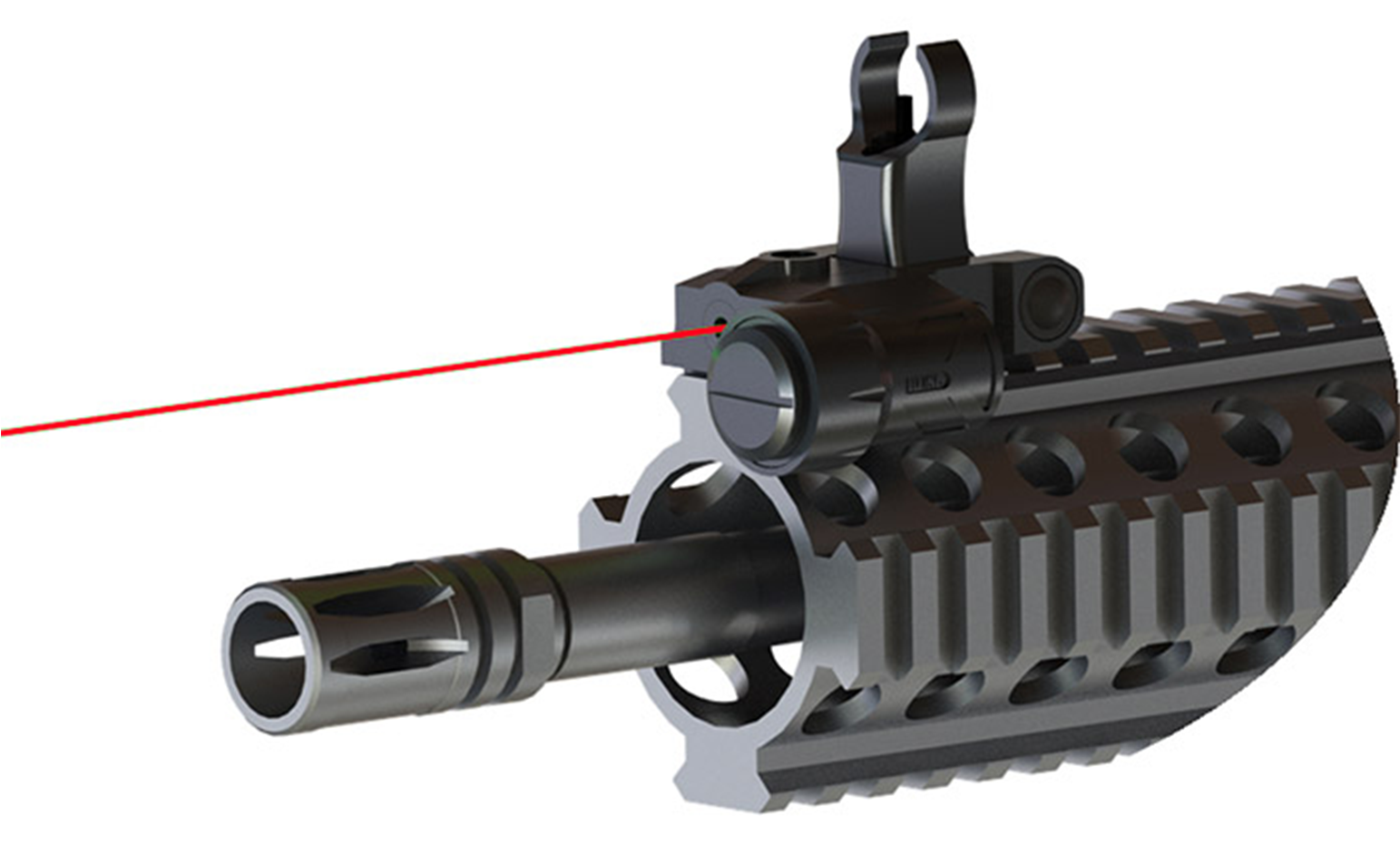 Bushnell Forward Grip Laser (1600x1417), Png Download