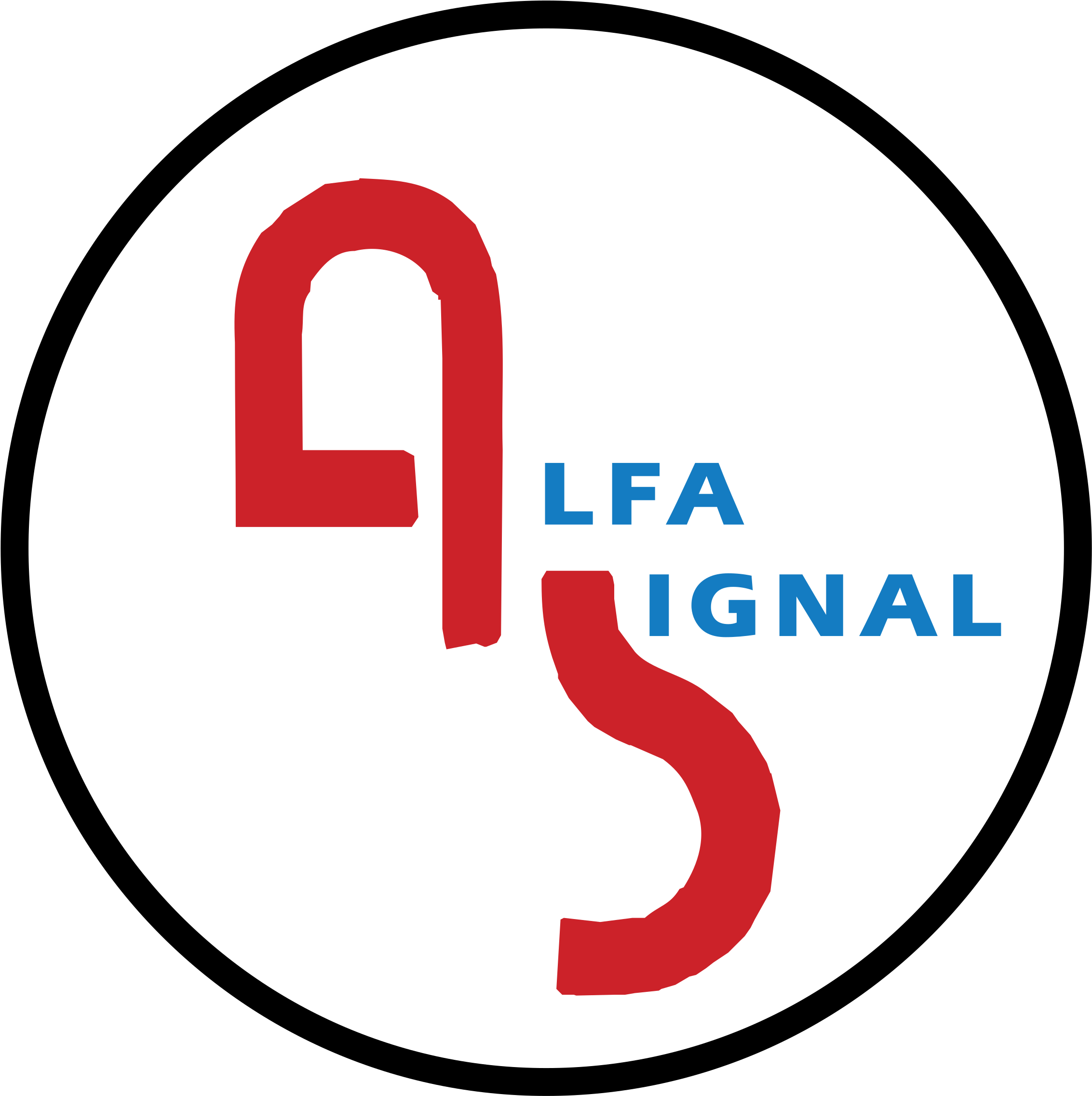 Alfa Signal Logo Png Transparent - Scalable Vector Graphics (2400x2400), Png Download