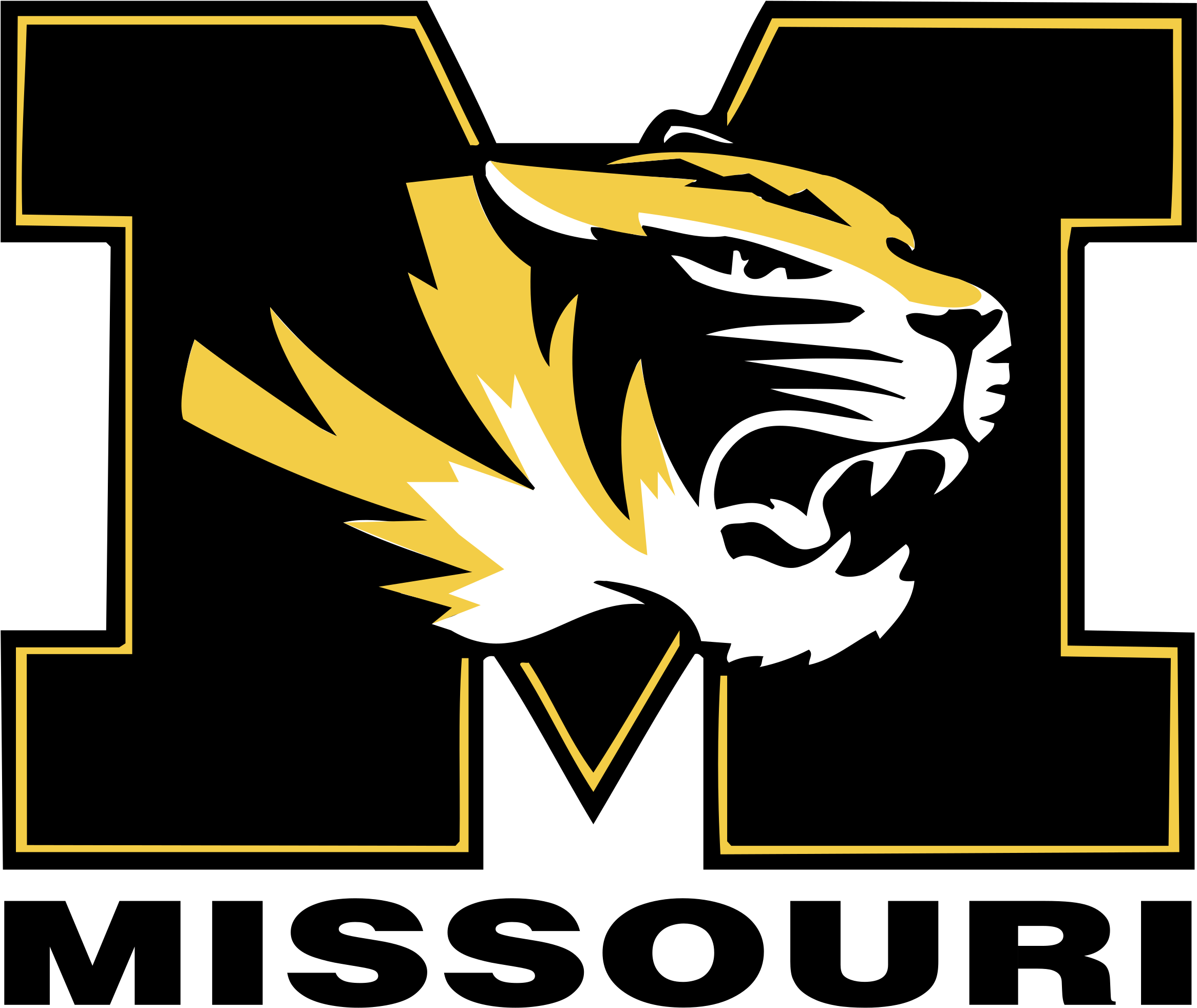 Missouri Tigers Logo Png Transparent - Missouri University (2400x2400), Png Download