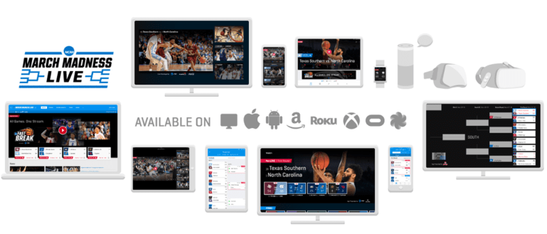 Turner's March Madness Live To Stream Across 16 Platforms - Ncaa Men's Division I Basketball Tournament (768x432), Png Download