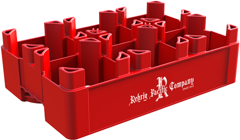 3l Castle Crate - Rehrig Pacific Company (514x406), Png Download