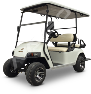 Naveo Back To Back 4 Seater Golf Cart - Golf Cart (500x375), Png Download