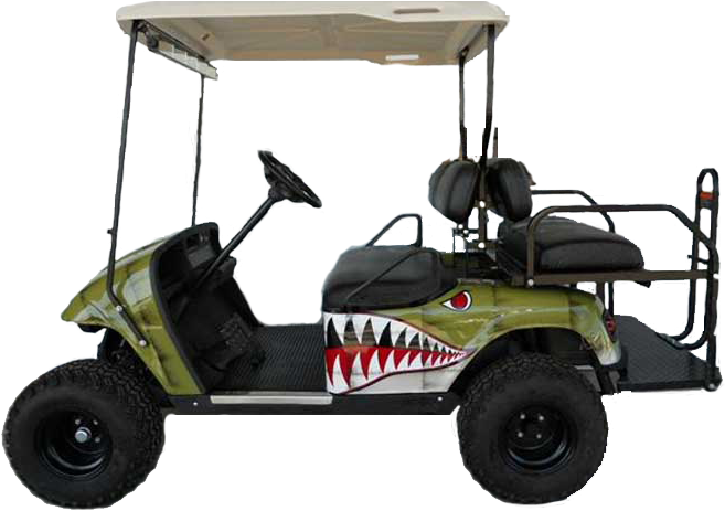 Custom Golf Car - Golf Cart (720x615), Png Download